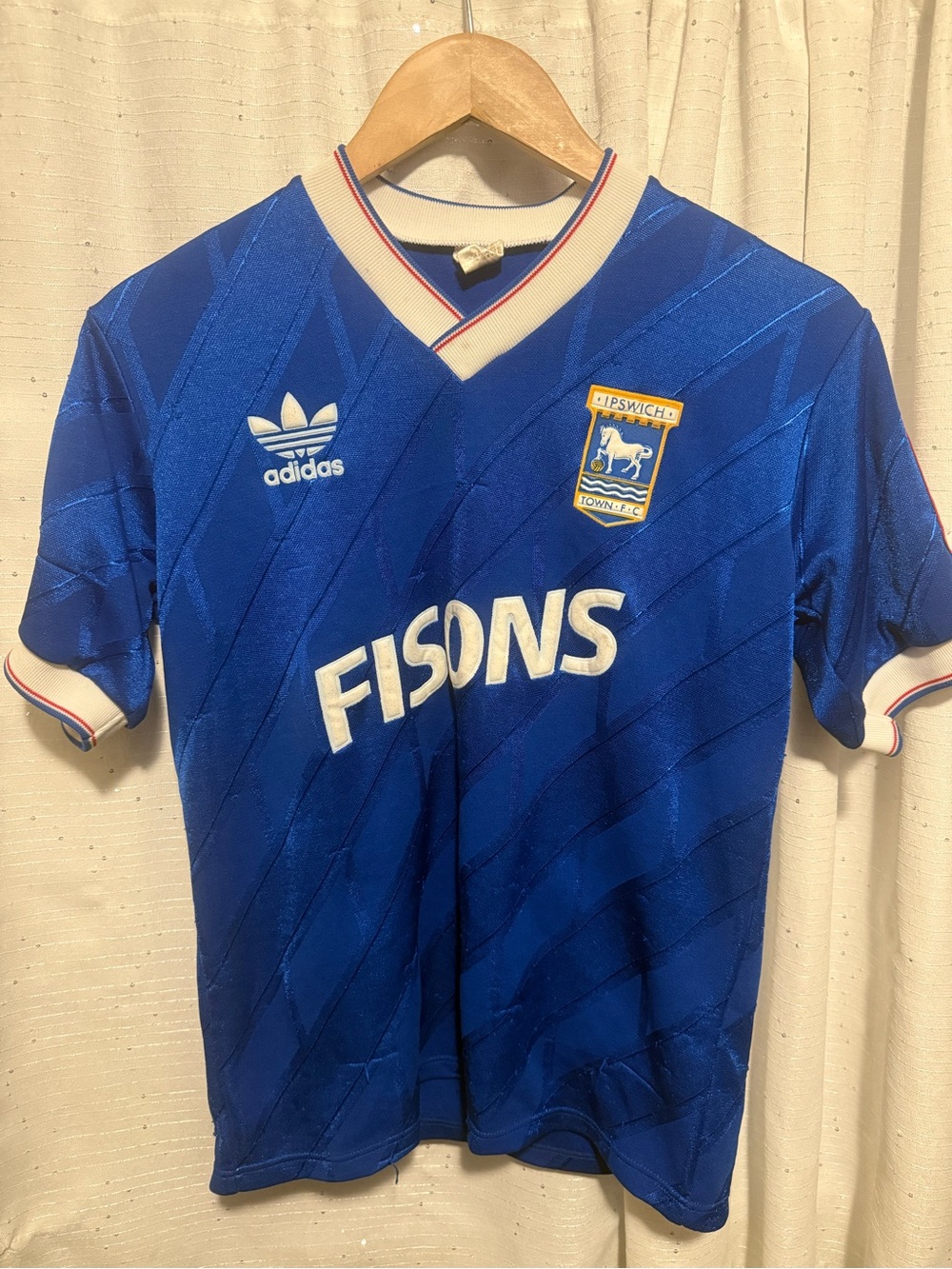 Adidas Ipswich 1986-89 Home Shirt Jersey Vintage